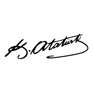 Mustafa Kemal Atatürk imzası